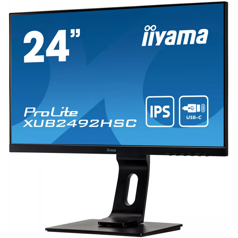 iiyama ProLite XUB2492HSC-B1 Computer-Monitor 60,5 cm (23,8 Zoll) 1920 x 1080 Pixel Full HD LCD Schwarz