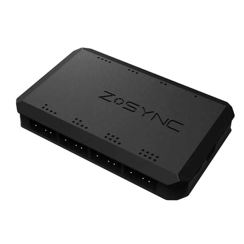 Zalman ZM-LF120A3 Computer-Kühlsystem Computergehäuse Lüfter 12 cm Schwarz, Weiß