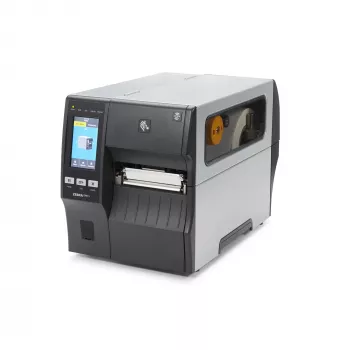 POS- und Etikettendrucker Zebra ZT411 — Thermo- und Thermotransferdruck, 203×203 dpi, 104 mm Druckbreite, kabelgebunden und kabellos