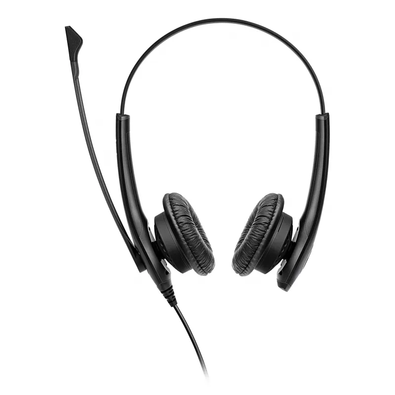 Jabra BIZ 1100 EDU DUO 3,5 mm, Kabelgebunden, 80 - 20000 Hz, Bildung, 89 g, Headset, Schwarz