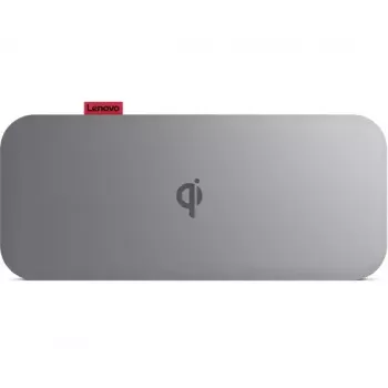 Lenovo GO Lithium-Polymer (LiPo) 10000 mAh Kabelloses Laden Grau