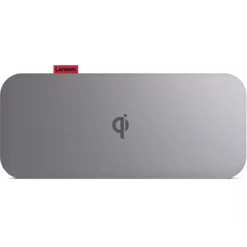 Lenovo GO Lithium-Polymer (LiPo) 10000 mAh Kabelloses Laden Grau