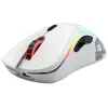 Glorious Gaming Glorious Model D Wireless - Mattweiß, Rechtshänder, RF Wireless, 19000 DPI, Weiß