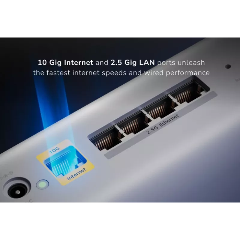 NETGEAR Orbi 870 Tri-Band (2,4 GHz / 5 GHz / 6 GHz) Weiß 5 Intern