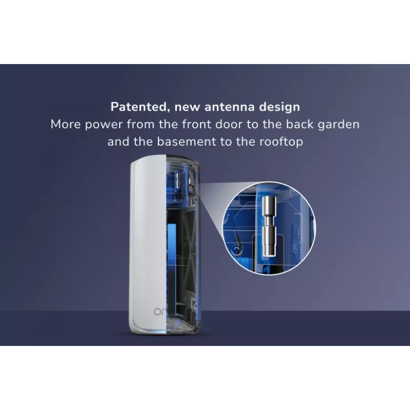 NETGEAR Orbi 870 Tri-Band (2,4 GHz / 5 GHz / 6 GHz) Weiß 5 Intern