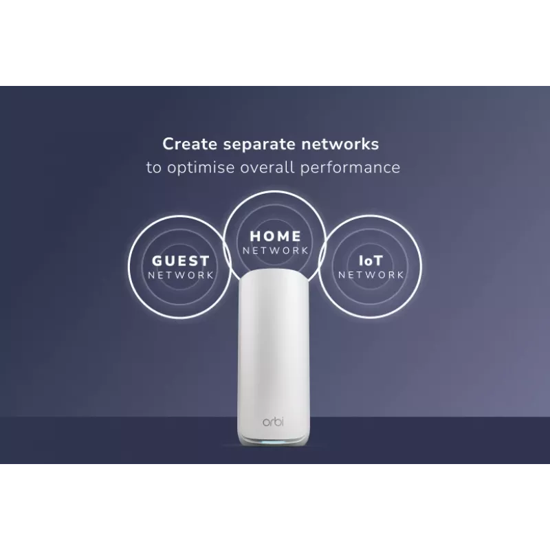 NETGEAR Orbi 870 Tri-Band (2,4 GHz / 5 GHz / 6 GHz) Weiß 5 Intern