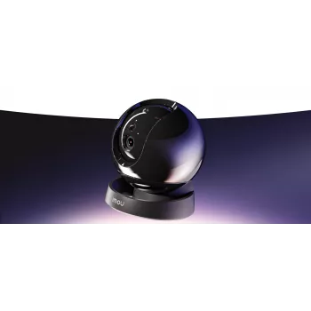 Imou Rex 3D 5MP-R1 H.265 Wi-Fi P&T Kamera, IP-Überwachungskamera, Innenbereich, Kabelgebunden & Kabellos, Amazon Alexa & Google Assistant, Decke/Wand/Schreibtisch, Schwarz