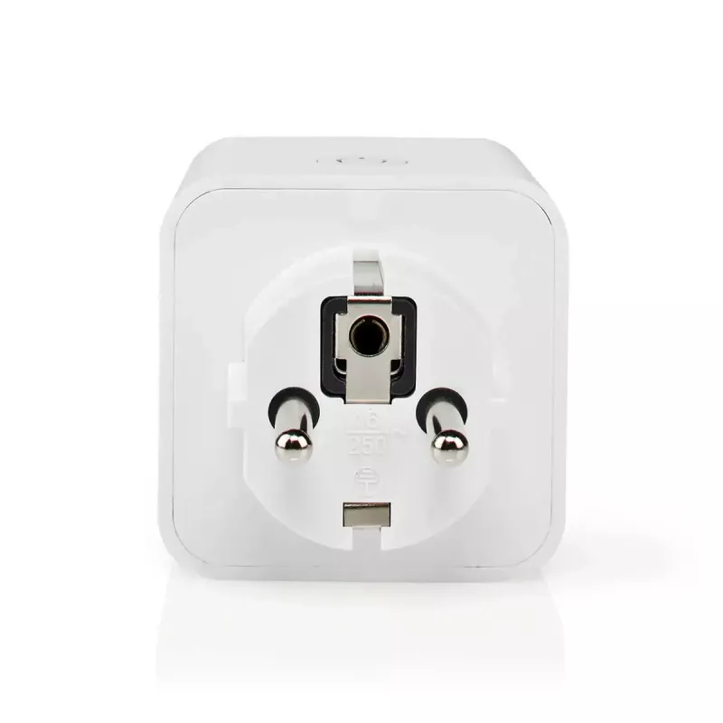 Smart-Steckdose Nedis WIFIP121FWT3 – Wi-Fi-Innensteckdose, 3er-Pack