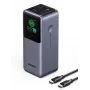 Ugreen 20000mAh 130W Schnellladung Powerbank Lithium Grau
