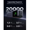 Ugreen 20000mAh 130W Schnellladung Powerbank Lithium Grau