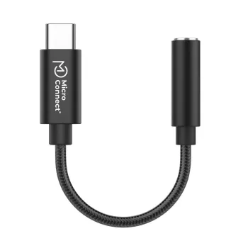 Microconnect MC-AUDIO-USBC Videokabel-Adapter 0,13 m Stecker auf Buchse