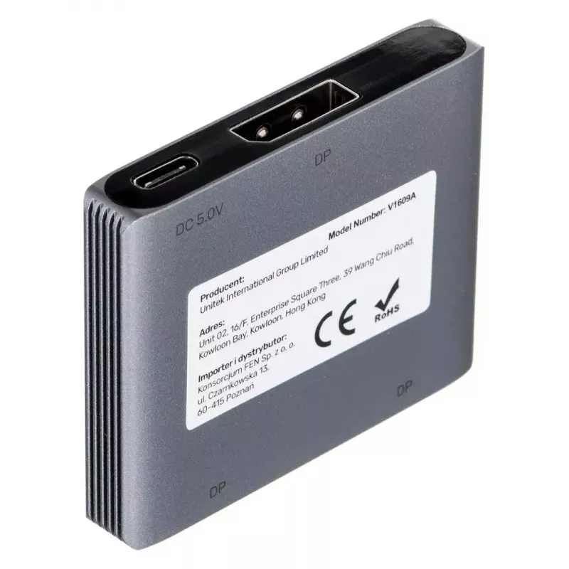 Unitek Bidirektionaler Schalter DP 1.4 8K 2-in-1 (MPN V1609A)