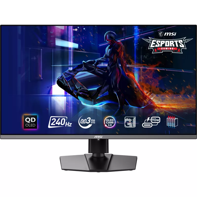 MSI MPG 321URX QD-OLED Computermonitor 80 cm (31,5 Zoll) 3840 x 2160 Pixel 4K Ultra HD Schwarz