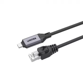Netzwerkkabel UNITEK C18148AGY01-3M RJ45 Cat6 3m Schwarz