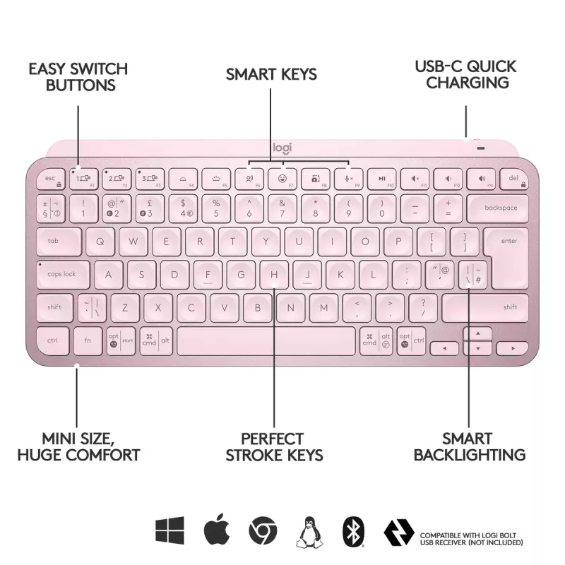Logitech MX Keys Mini Tastatur