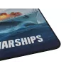 Mauspad GENESIS NPG-1738 — Gaming-Stoff/Gummi, 300×250 mm, 2,5 mm, mehrfarbig, wasserdicht