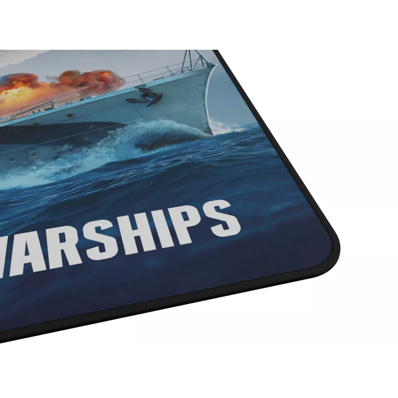 Mauspad GENESIS NPG-1738 — Gaming-Stoff/Gummi, 300×250 mm, 2,5 mm, mehrfarbig, wasserdicht