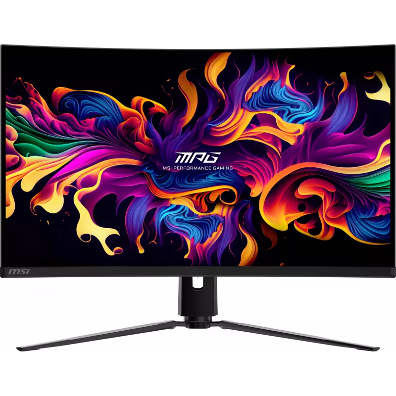 MSI MPG 321CURX QD-OLED Computer Monitor 80 cm (31,5 Zoll) 3840 x 2160 Pixel 4K Ultra HD Schwarz