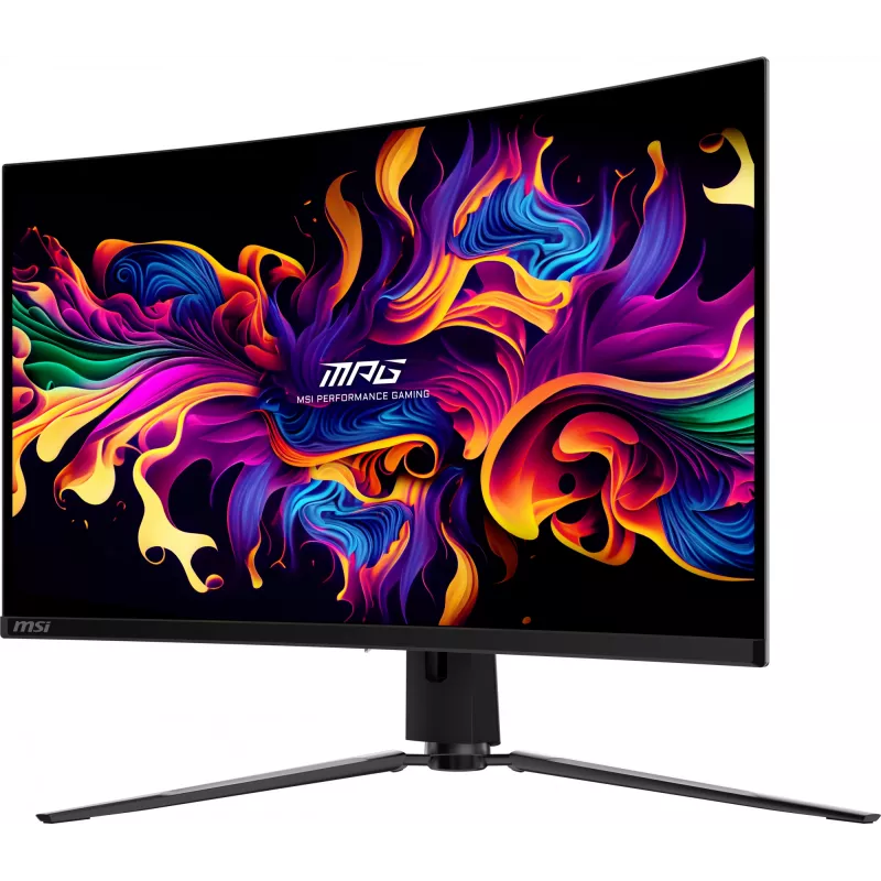 MSI MPG 321CURX QD-OLED Computer Monitor 80 cm (31,5 Zoll) 3840 x 2160 Pixel 4K Ultra HD Schwarz