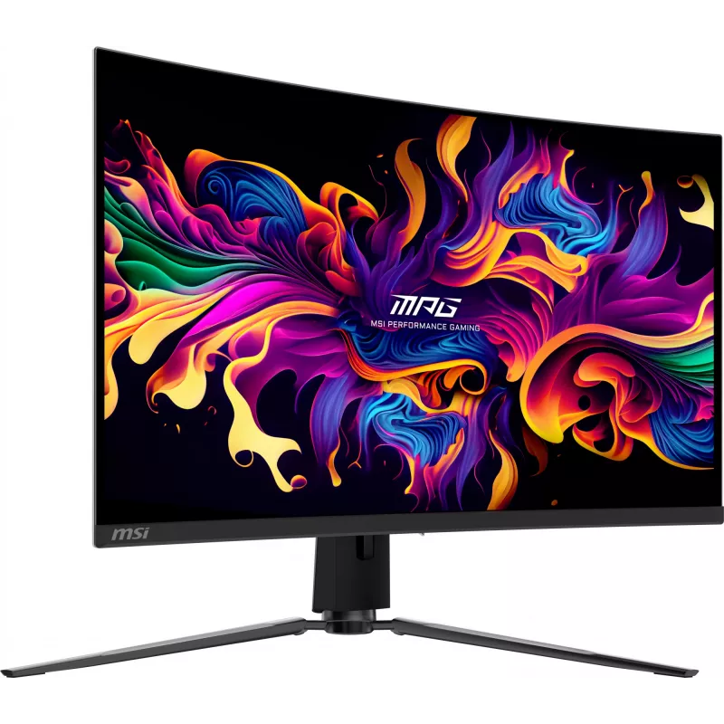MSI MPG 321CURX QD-OLED Computer Monitor 80 cm (31,5 Zoll) 3840 x 2160 Pixel 4K Ultra HD Schwarz