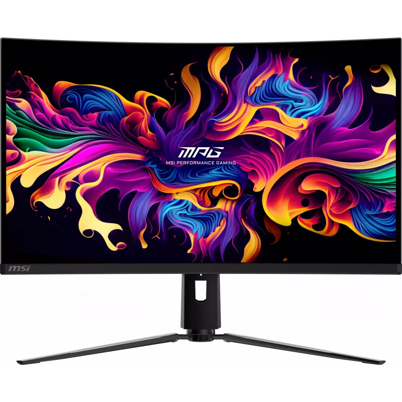 MSI MPG 321CURX QD-OLED Computer Monitor 80 cm (31,5 Zoll) 3840 x 2160 Pixel 4K Ultra HD Schwarz