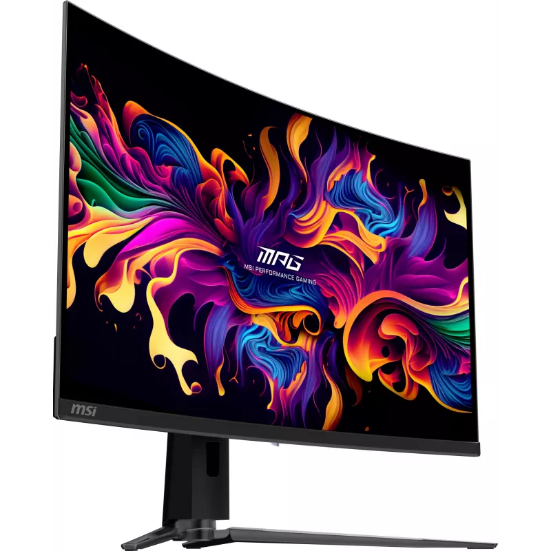 MSI MPG 321CURX QD-OLED Computer Monitor 80 cm (31,5 Zoll) 3840 x 2160 Pixel 4K Ultra HD Schwarz