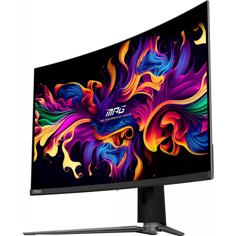 MSI MPG 321CURX QD-OLED Computer Monitor 80 cm (31,5 Zoll) 3840 x 2160 Pixel 4K Ultra HD Schwarz