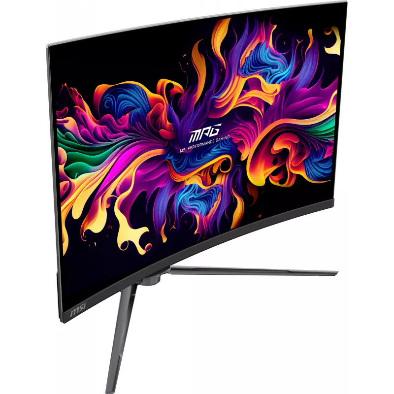 MSI MPG 321CURX QD-OLED Computer Monitor 80 cm (31,5 Zoll) 3840 x 2160 Pixel 4K Ultra HD Schwarz