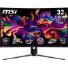 MSI MPG 321CURX QD-OLED Computer Monitor 80 cm (31,5 Zoll) 3840 x 2160 Pixel 4K Ultra HD Schwarz