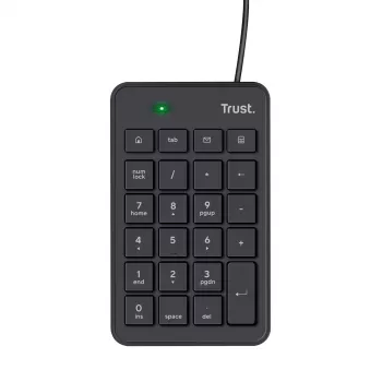 Trust 22221 Ziffernblock Laptop/PC USB Schwarz
