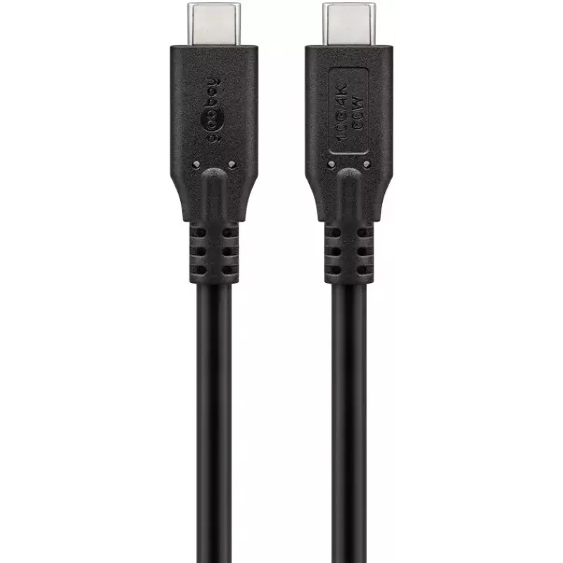 USB-Kabel Goobay 74205 USB 3.2 Gen 1 1m USB-C Schwarz