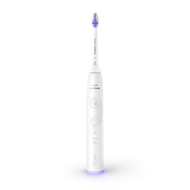 Schallzahnbürste Philips Series 6500 HX7419/01 — Schalltechnologie, 62.000 Bewegungen/Min., 3 Modi, Drucksensor, 2 Handstücke, 2 Bürstenköpfe, Reiseetui