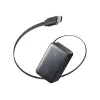 Powerbank Anker Nano 45W mit integriertem einziehbaren USB-C-Kabel A1638H11 10000 mAh Schwarz