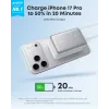 Powerbank Anker Nano 45W mit integriertem einziehbaren USB-C-Kabel A1638H11 10000 mAh Schwarz