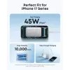 Powerbank Anker Nano 45W mit integriertem einziehbaren USB-C-Kabel A1638H11 10000 mAh Schwarz