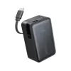 Powerbank Anker Nano 45W mit integriertem einziehbaren USB-C-Kabel A1638H11 10000 mAh Schwarz