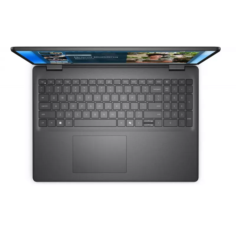 Laptop Dell 16 DC16250 — 16 Zoll 2K (1920×1200) entspiegelt, Intel Core i5-120U, 16 GB DDR5, 1 TB SSD, Intel Graphics, Windows 11 Pro, hintergrundbeleuchtete englische Tastatur