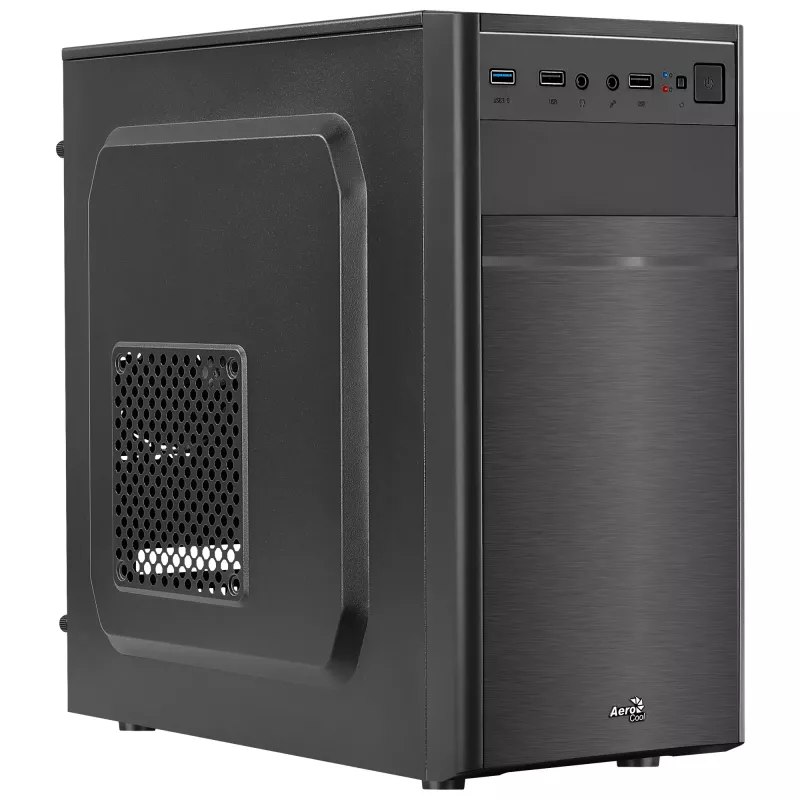 Aerocool CS-103 Mini Tower Schwarz