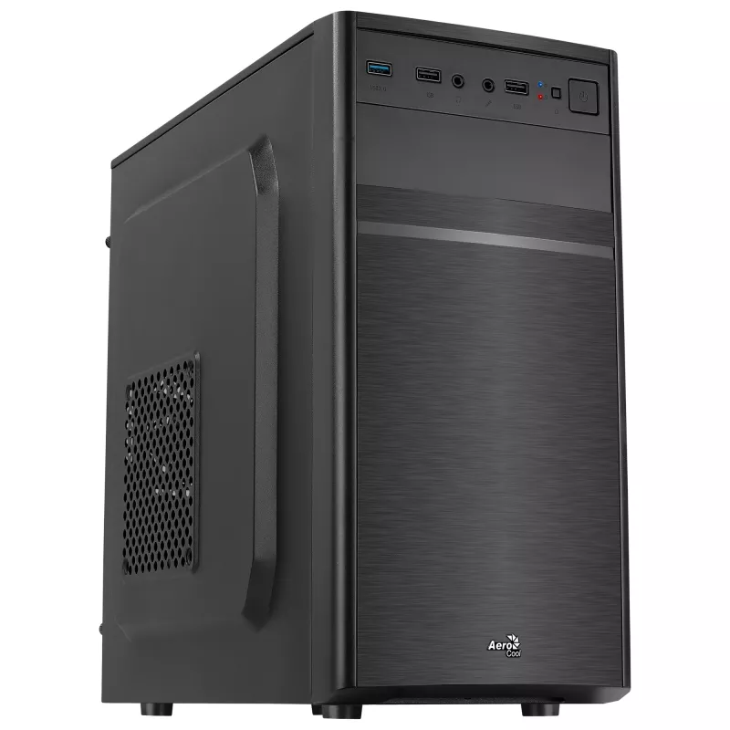 Aerocool CS-103 Mini Tower Schwarz