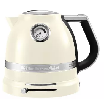 Wasserkocher KITCHENAID 1,5 L 2400 W Creme, 7 Temperatureinstellungen, Edelstahlkörper