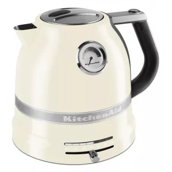 Wasserkocher KITCHENAID 1,5 L 2400 W Creme, 7 Temperatureinstellungen, Edelstahlkörper
