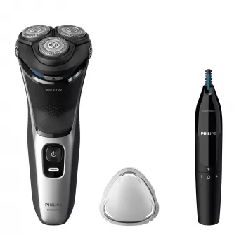 Philips S3143/02 Elektrorasierer Nass & Trocken PowerCut-Klingensystem