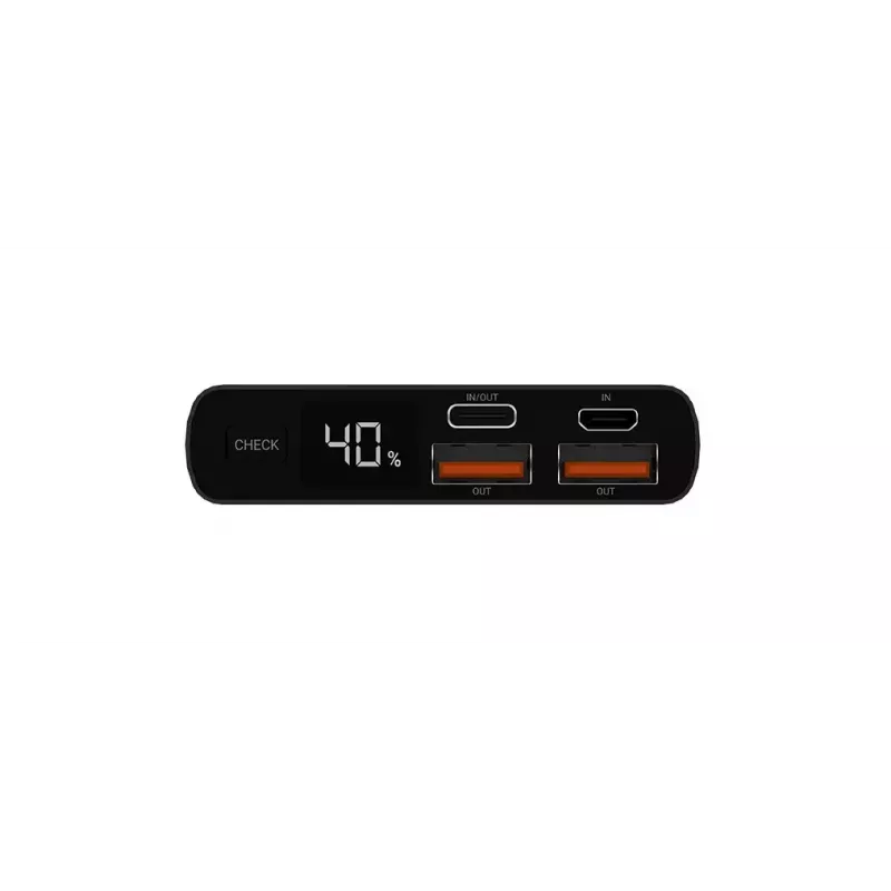Tragbare Powerbank Navitel PWR10 AL Schwarz 10000 mAh