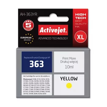 Cartridge ActiveJet AH-363YR Gelb