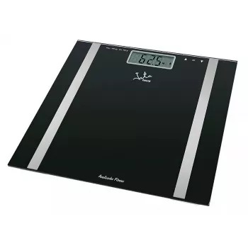 Elektronische Personenwaage JATA Mod. 531 Quadratisch Schwarz