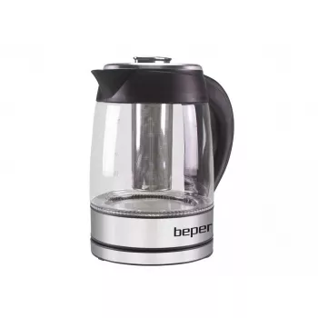 Elektrischer Wasserkocher Beper 1,8 L 2200 W Transparent