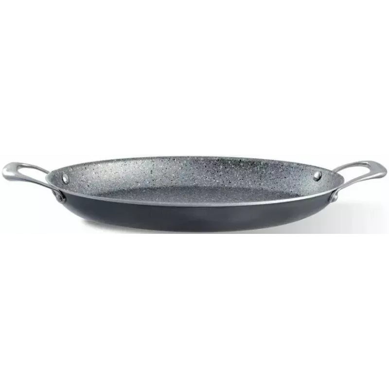 Bratpfanne Pensofal Invictum Professional Oval 36 cm mit 2 Griffen und Glasdeckel