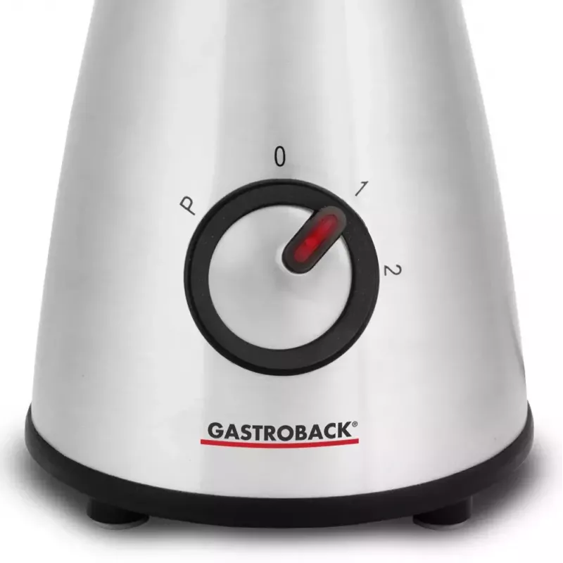 Tischmixer Gastroback Design Mini Schwarz Silber