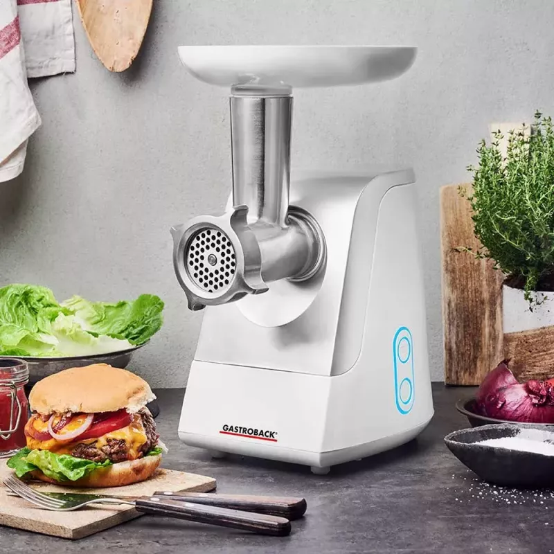 Fleischwolf Gastroback Design Plus 350 W Silber Weiß