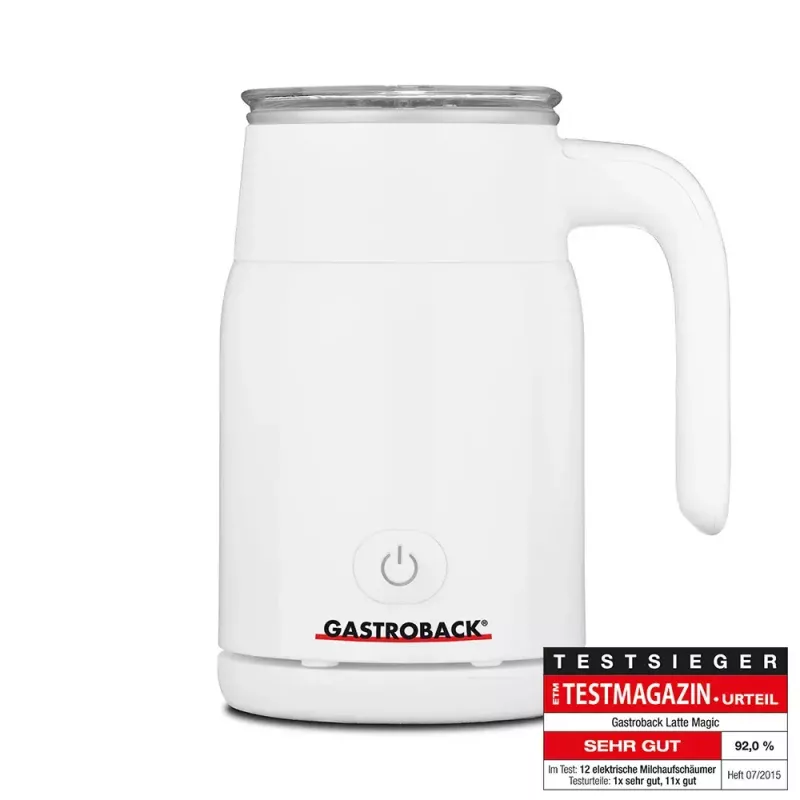 Automatischer Milchaufschäumer Gastroback Latte Magic 42325 Weiß